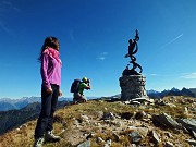 MONTE CADELLE (2483 m)ad anello da Foppolo con discesa dal Passo dei Lupi e di Dordona il 27 novembre 2014 - FOTOGALLERY